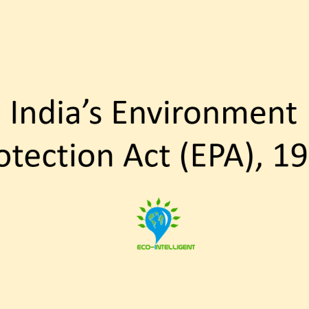 Environment Protection Act, 1986